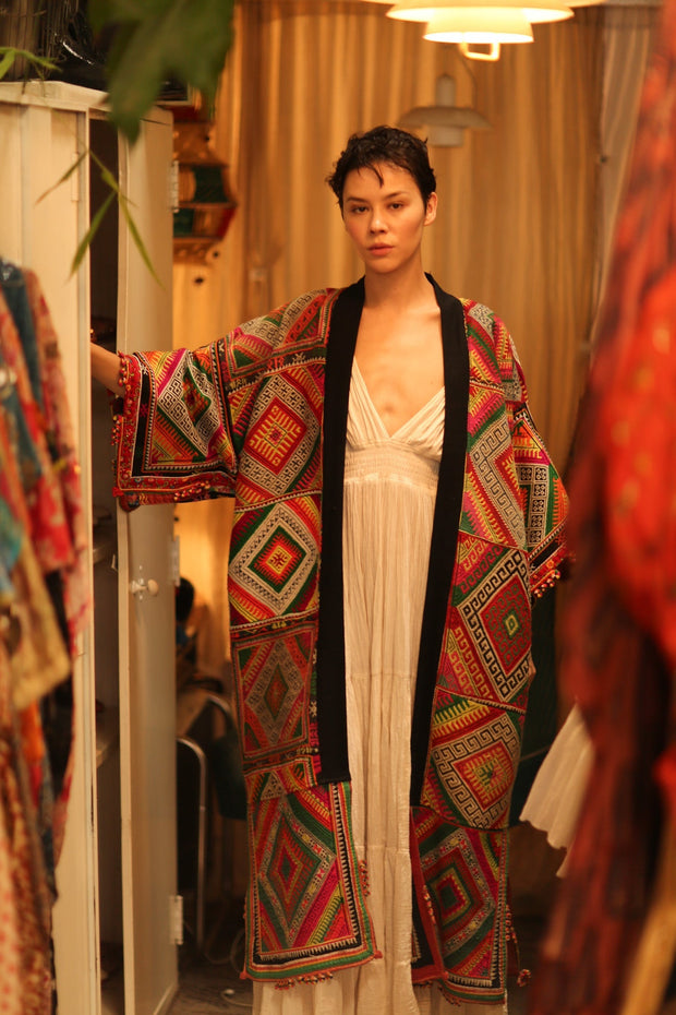 TRIBAL COAT DUSTER BILAL