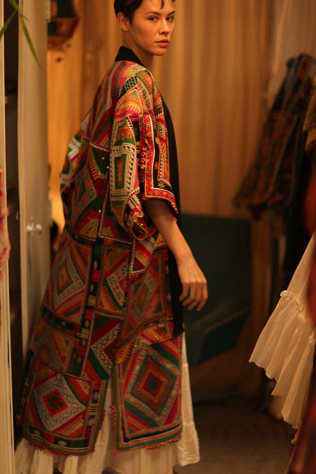 TRIBAL COAT DUSTER BILAL
