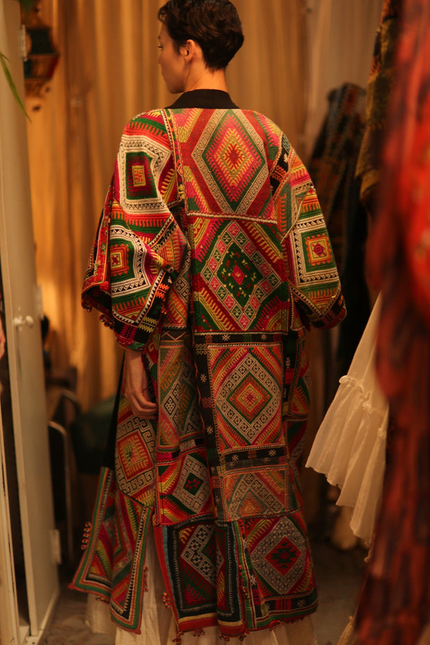 TRIBAL COAT DUSTER BILAL