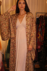 WING KIMONO PINA YELLOW CAMELLIA