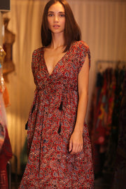 SILK DRESS VICTORIA MILADA