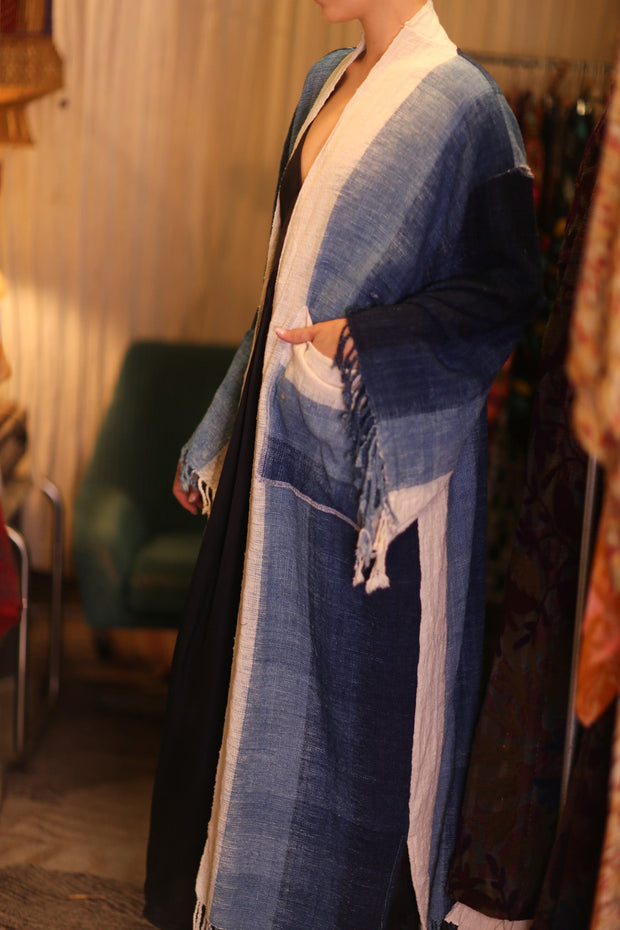 HANDLOOM COTTON LAOS KIMONO ODIN
