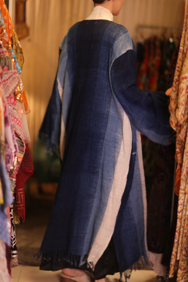 HANDLOOM COTTON LAOS KIMONO ODIN