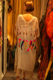 EMBROIDERED COTTON DRESS DREAM GIRL - MOMO STUDIO BERLIN - Berlin Concept Store - sustainable & ethical fashion