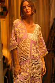 EMBROIDERED KAFTAN DRESS COBEIN - sustainably made MOMO NEW YORK sustainable clothing, bestseller slow fashion