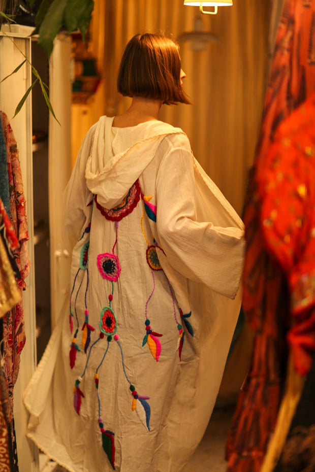 EMBROIDERED KIMONO DORA WHILE - MOMO STUDIO BERLIN - Berlin Concept Store - sustainable & ethical fashion