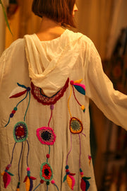EMBROIDERED KIMONO DORA WHILE - MOMO STUDIO BERLIN - Berlin Concept Store - sustainable & ethical fashion