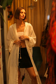 EMBROIDERED KIMONO DORA WHILE - MOMO STUDIO BERLIN - Berlin Concept Store - sustainable & ethical fashion