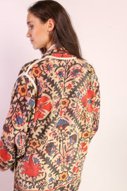 KANTHA JACKET COAT KIBI - sustainably made MOMO NEW YORK sustainable clothing, new slow fashion