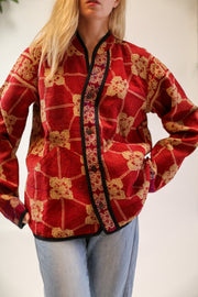 KANTHA JACKET JISTA - sustainably made MOMO NEW YORK sustainable clothing, new slow fashion