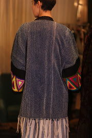KIMONO HANDCRAFTED SALI - sustainably made MOMO NEW YORK sustainable clothing, kimono slow fashion