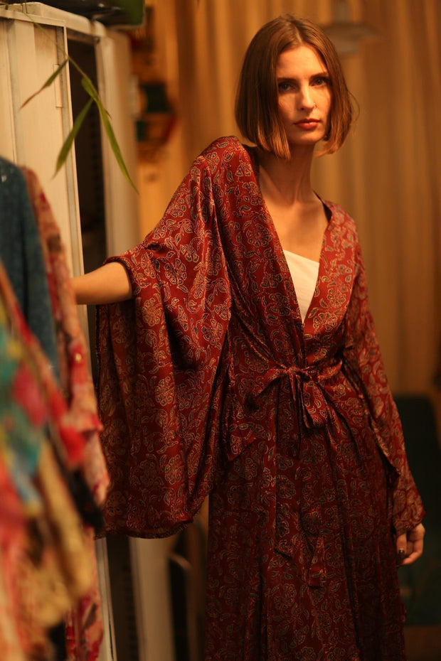 SILK KIMONO PINA TAYLER - MOMO STUDIO BERLIN - Berlin Concept Store - sustainable & ethical fashion