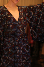 SILK PINA WING KIMONO TOWY - sustainably made MOMO NEW YORK sustainable clothing, handmade slow fashion