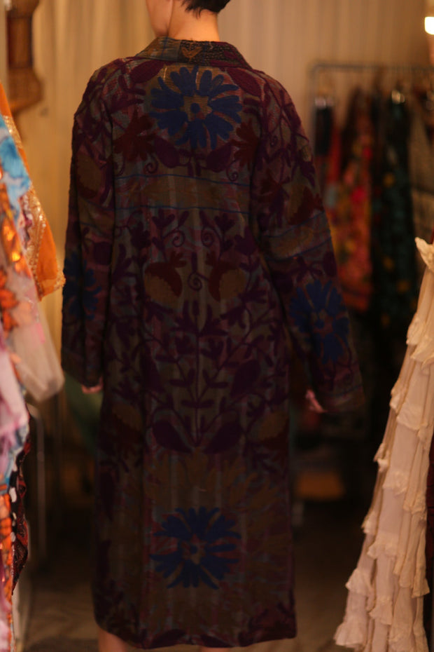 SUZANI KIMONO JACKET VIVIAN - sustainably made MOMO NEW YORK sustainable clothing, coatandjacket slow fashion