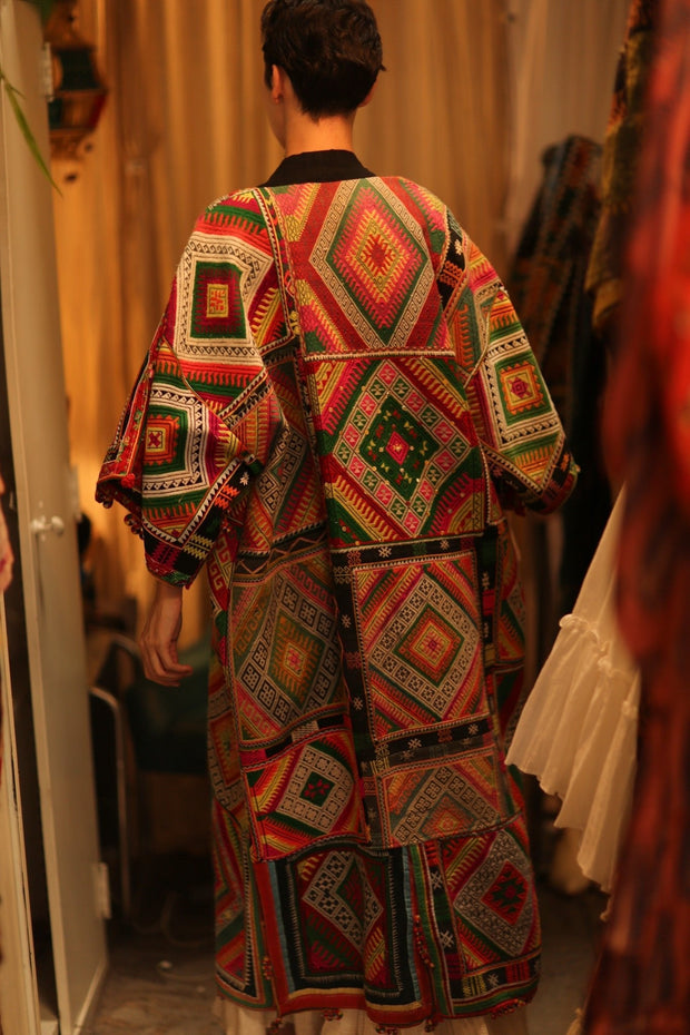 TRIBAL COAT DUSTER BILAL - MOMO STUDIO BERLIN - Berlin Concept Store - sustainable & ethical fashion