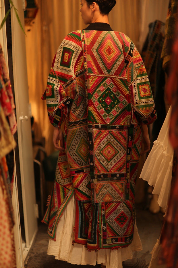 TRIBAL COAT DUSTER BILAL - MOMO STUDIO BERLIN - Berlin Concept Store - sustainable & ethical fashion
