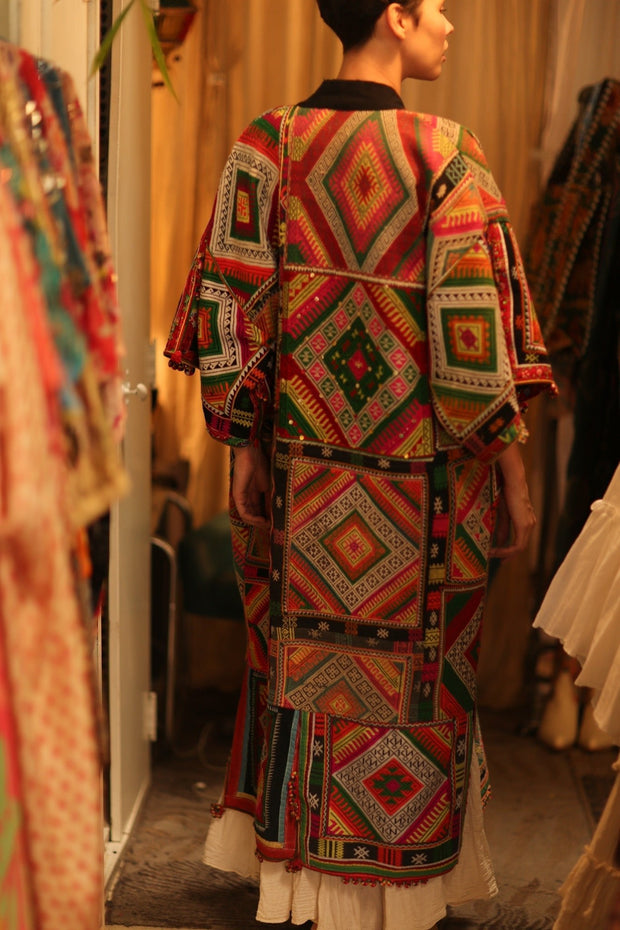 TRIBAL COAT DUSTER BILAL - MOMO STUDIO BERLIN - Berlin Concept Store - sustainable & ethical fashion