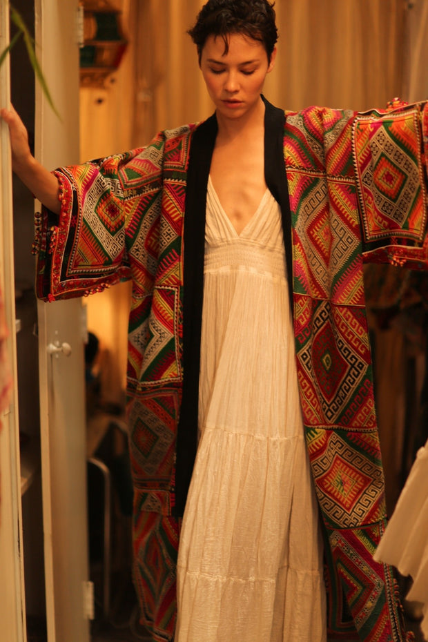 TRIBAL COAT DUSTER BILAL - MOMO STUDIO BERLIN - Berlin Concept Store - sustainable & ethical fashion