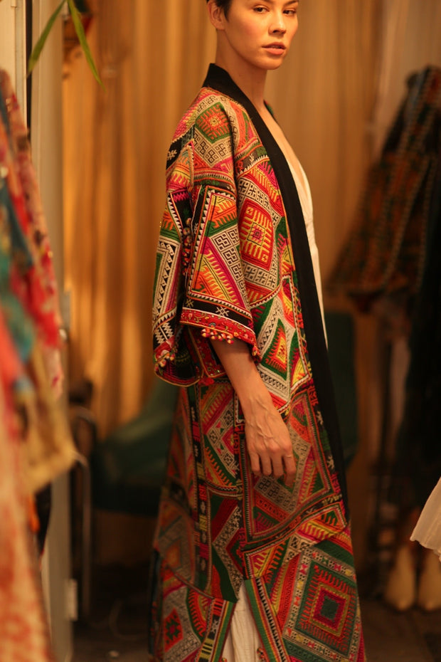 TRIBAL COAT DUSTER BILAL - MOMO STUDIO BERLIN - Berlin Concept Store - sustainable & ethical fashion