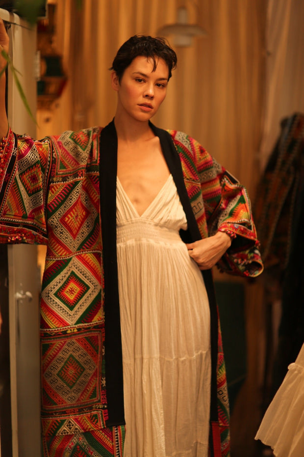 TRIBAL COAT DUSTER BILAL - MOMO STUDIO BERLIN - Berlin Concept Store - sustainable & ethical fashion