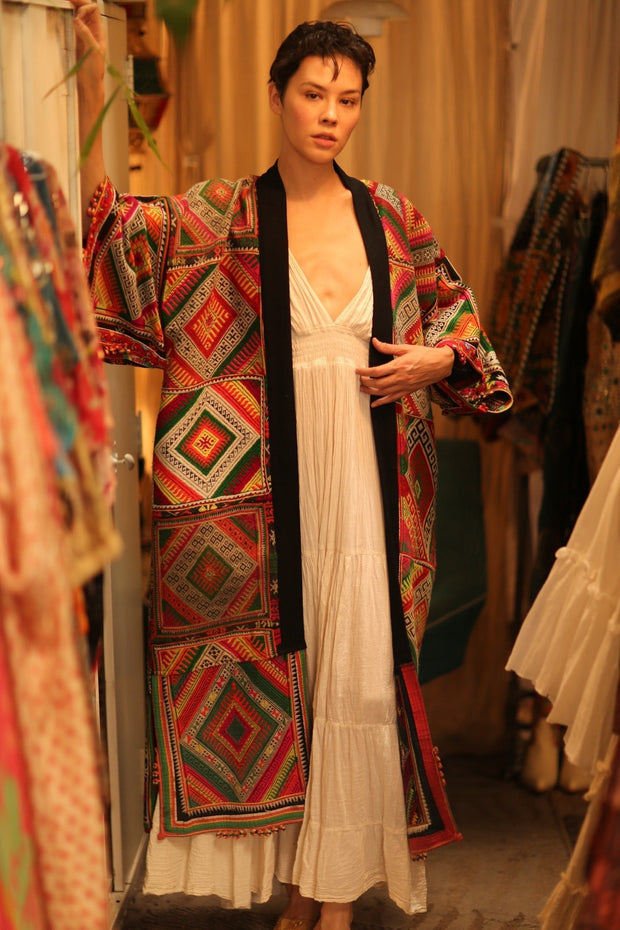 TRIBAL COAT DUSTER BILAL - MOMO STUDIO BERLIN - Berlin Concept Store - sustainable & ethical fashion
