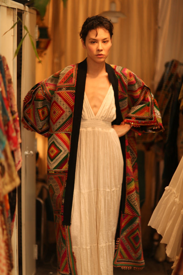 TRIBAL COAT DUSTER BILAL - MOMO STUDIO BERLIN - Berlin Concept Store - sustainable & ethical fashion