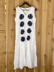 Flower Power Dress - sustainably made MOMO NEW YORK sustainable clothing, saleojai slow fashion
