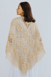 HAND COTTON CROCHET CARDIGAN COCO - sustainably made MOMO NEW YORK sustainable clothing, crochet slow fashion