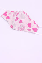 HEART & KISS LOVE FACE MASK MARILYN - sustainably made MOMO NEW YORK sustainable clothing, offerfm slow fashion