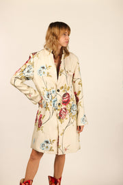 LONG NOVELTY COAT LUPA - sustainably made MOMO NEW YORK sustainable clothing, Jacket slow fashion