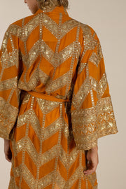NOVLETY KIMONO OPHELIA - sustainably made MOMO NEW YORK sustainable clothing, Kimono slow fashion