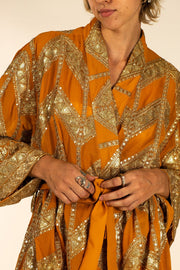 NOVLETY KIMONO OPHELIA - sustainably made MOMO NEW YORK sustainable clothing, Kimono slow fashion