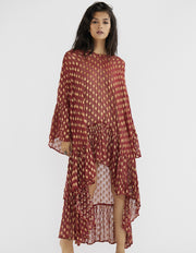 OVERSIZE KAFTAN DRESS OLIVIA - sustainably made MOMO NEW YORK sustainable clothing, kaftan slow fashion