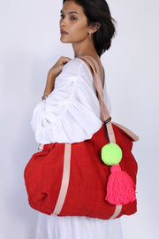 TOTE BAG LOA - sustainably made MOMO NEW YORK sustainable clothing, offer slow fashion